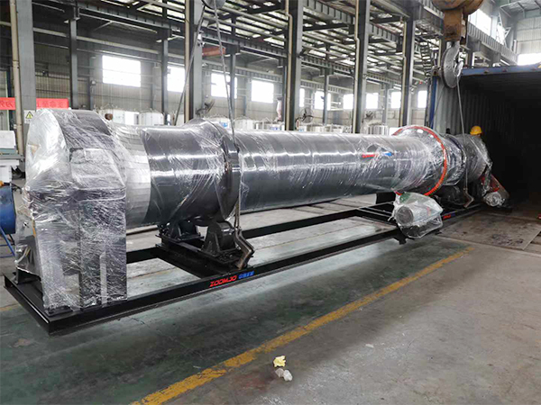 菲律賓雞糞烘幹機發貨